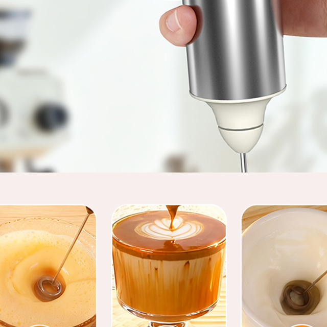 Stainless Steel Electric Milk Frother (JLB-B04)