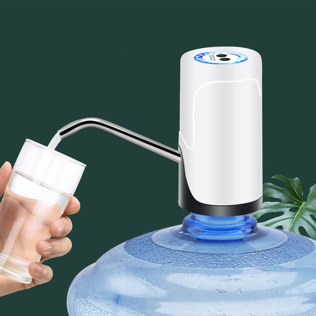 Wireless household barreled water pump